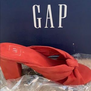 Brand new Gap suede shoes red